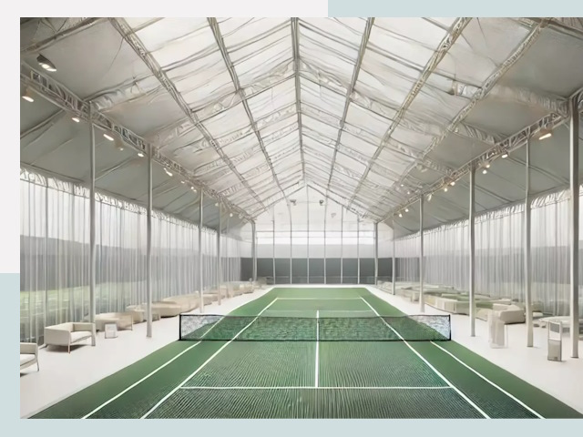 Строительство теннисных кортов в слободском