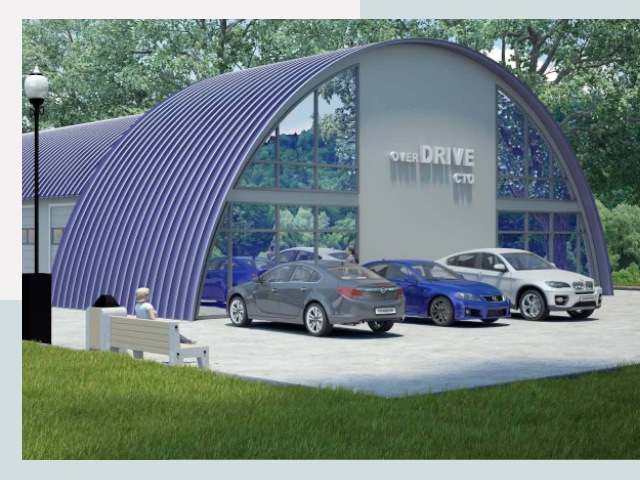 Монтаж ангаров и металлоконструкций от 618 руб.