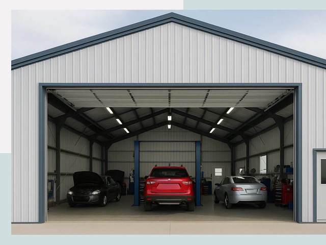 Ангары из сэндвич панелей от 618 руб. в Слободской