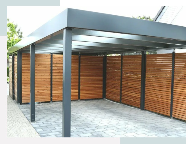 Навесы для парковки в слободском