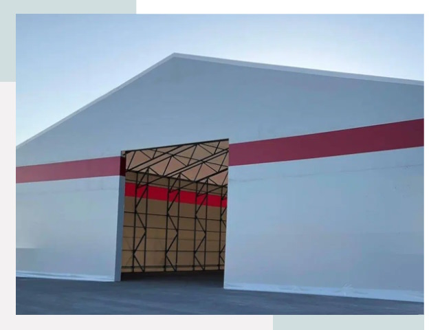 Быстровозводимые ангары в слободском