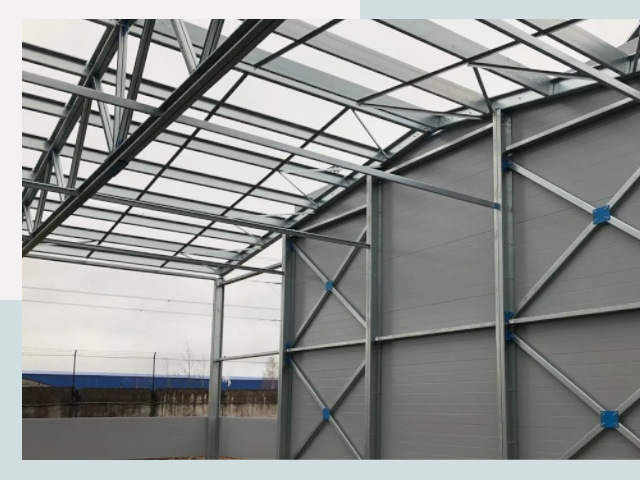 Каркасные ангары от СтальСтрой-Слб по цене от 618 руб.
