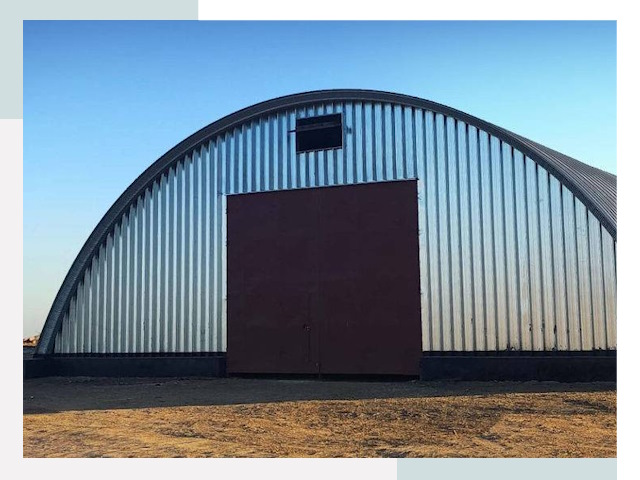 Арочные ангары в слободском