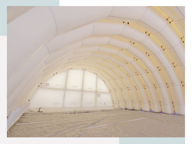 Пневмокаркасные ангары в слободском