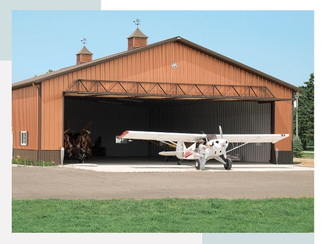 Ангары для самолетов в слободском