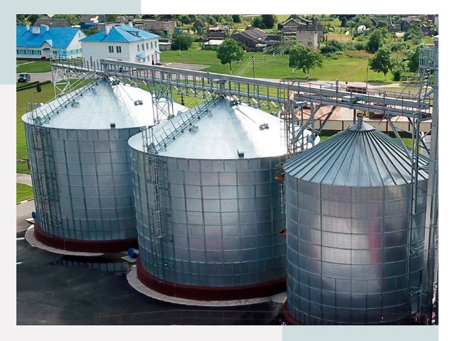 Металлические силосы в слободском