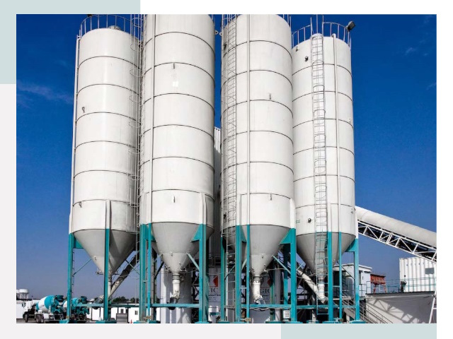 Строительство цементных силосов в слободском