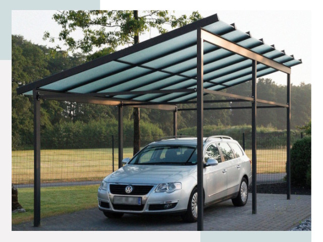 Навесы для автомобилей в слободском