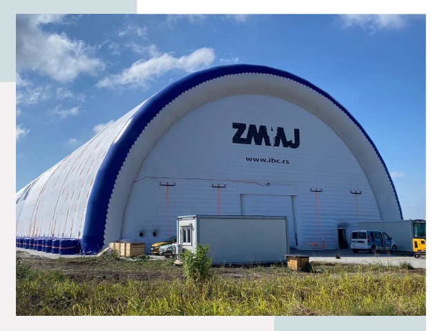 Брендирование ангаров в слободском