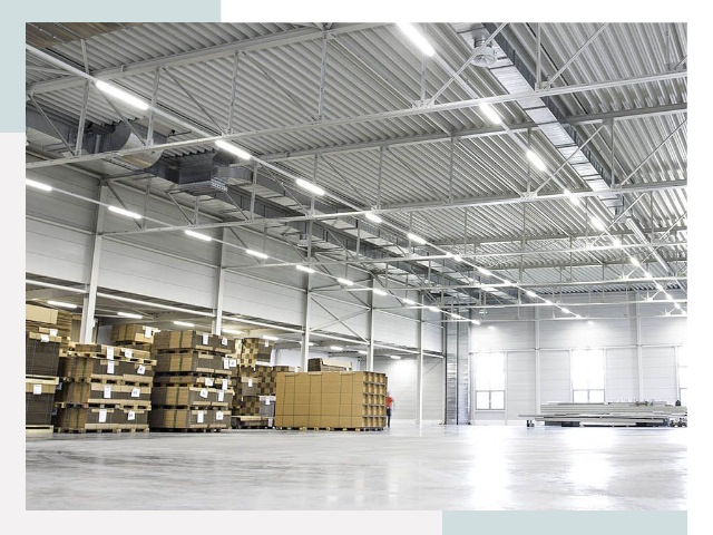 Освещение ангаров в слободском