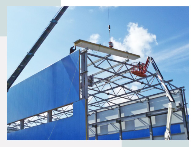 Монтаж сэндвич-панелей в слободском