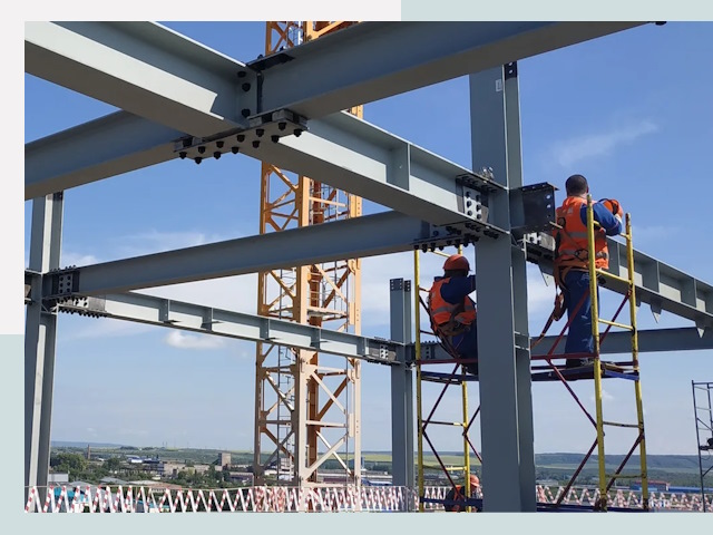 Монтаж металлоконструкций в слободском